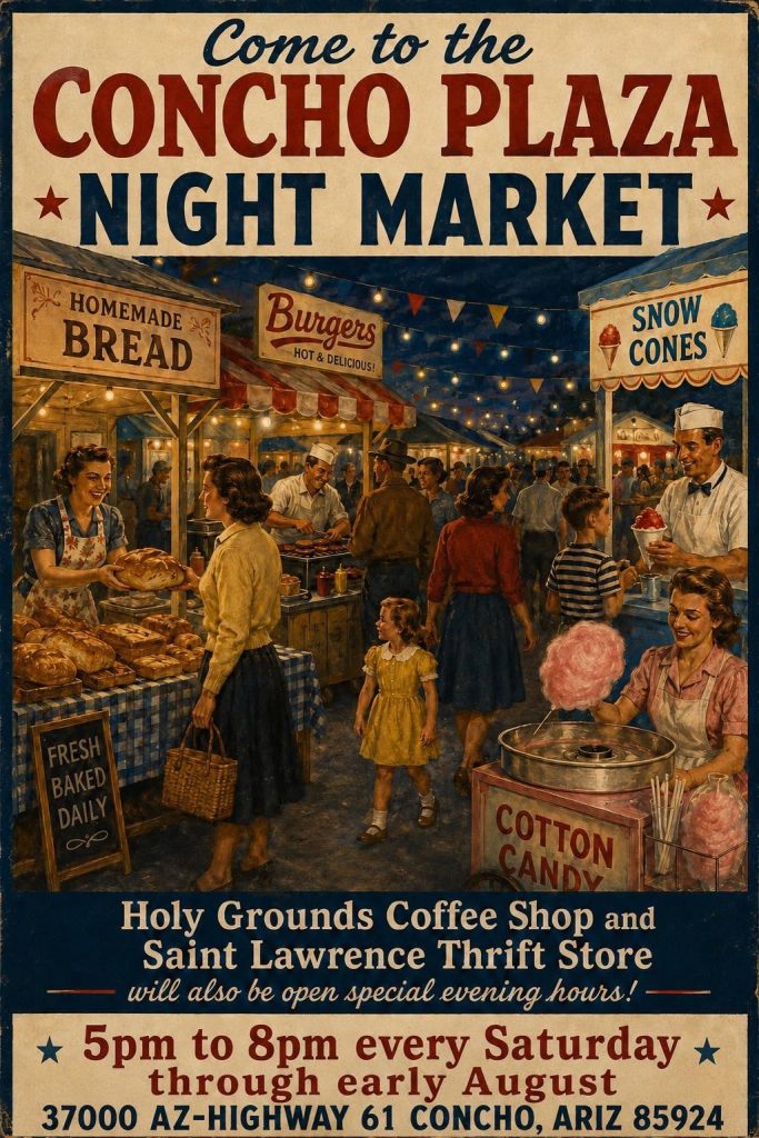 Concho Plaza Night Market 6/27-