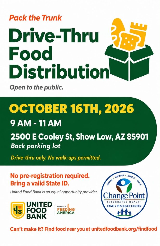 Show Low Food Distribution 10-16-26