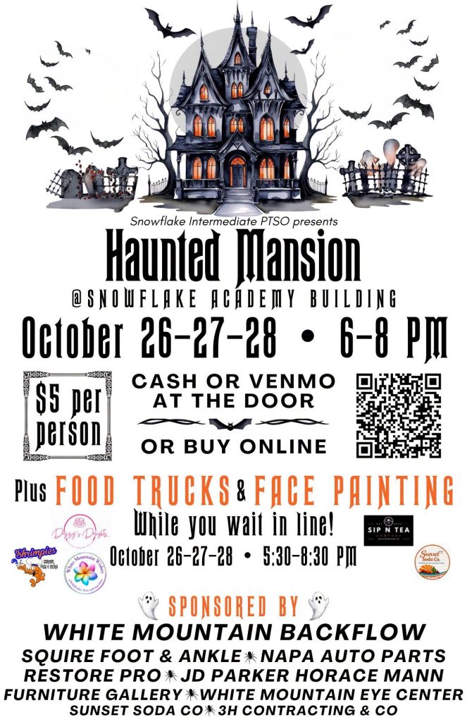 Snowflake Haunted Mansion